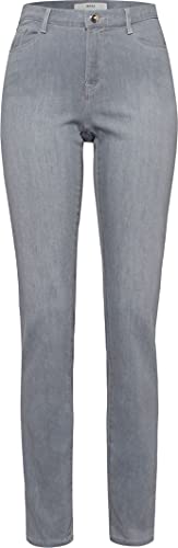 BRAX Damen Style Mary Blue Planet Slim Jeans, Light Grey, 26W / 32L (Herstellergröße: 34) von BRAX