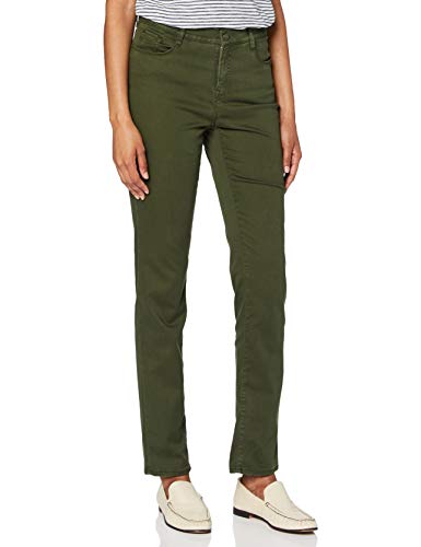 BRAX Damen Slim Fit Jeans Hose Style Mary Stretch Baumwolle, Dark Olive, 32W / 30L (Herstellergröße: 42K) von BRAX