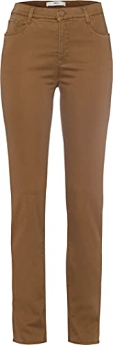 BRAX Damen Slim Fit Jeans Hose Style Mary Stretch Baumwolle, Walnut, 34W / 32L (Herstellergröße: 44) von BRAX