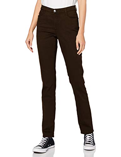 BRAX Damen Slim Fit Jeans Hose Style Mary Stretch Baumwolle nachhaltig, Brown, 36L von BRAX