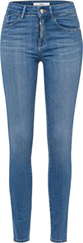 BRAX Damen Style Ana Five-pocket-hose in Winterlicher Qualität Jeans, Used Light Blue, 31W / 32L EU von BRAX