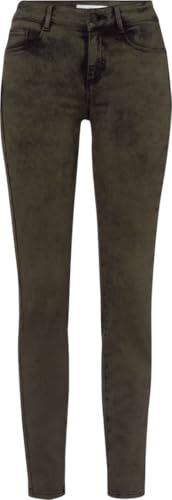 BRAX Damen Style Ana Jeans, Dark Olive Overdyed, 38W 32L EU von BRAX