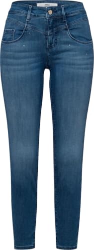 BRAX Damen Style Ana S Sensation-Push Up Organic Cotton Jeans, Used Regular Blue, 38W x 32L von BRAX