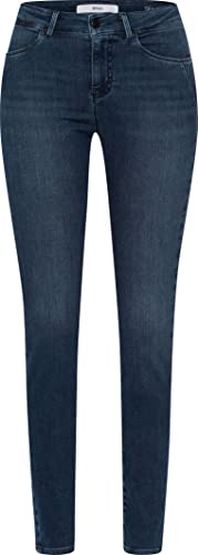 BRAX Damen Style Ana Sensation Nachhaltige Five-pocket-röhrenjeans Mit Push Up-effekt Jeans, Used Regular Blue 1, 34W / 30L EU von BRAX