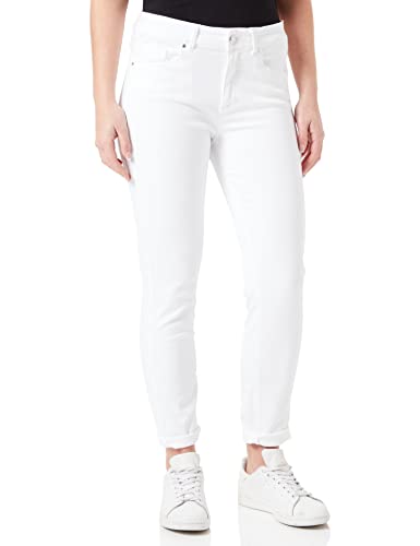 BRAX Damen Style Ana Push Up-effekt Verkürzte Five-pocket Skinny Jeans, Weiß, 31W / 32L EU von BRAX