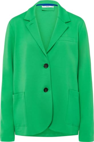 BRAX Damen Style Bella Heavy Interlock Blazer, Apple Green, 40 von BRAX