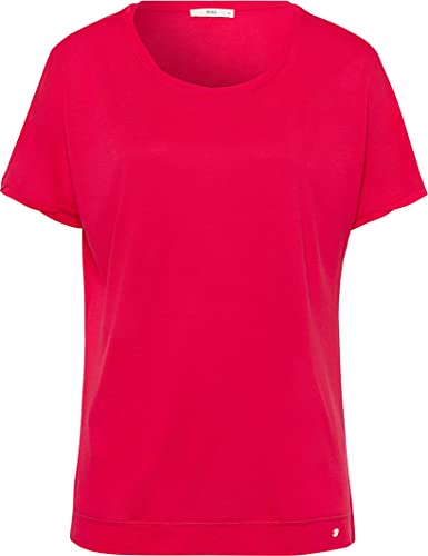 BRAX Damen Style Caelen New Fluid T-Shirt, Papaya, (Herstellergröße: 36) von BRAX