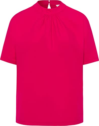 BRAX Damen Style Camille Cotton MODAL SOLID T-Shirt, Lipstick PINK, 36 von BRAX