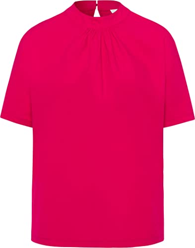 BRAX Damen Style Camille Cotton MODAL SOLID T-Shirt, Lipstick PINK, 40 von BRAX