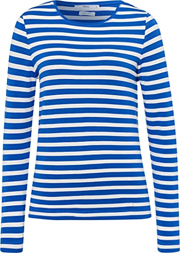 BRAX Damen Style Carina Pullover, Blue, 42 von BRAX