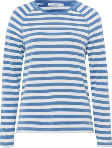 BRAX Style Carina gestreiftes Langarmshirt in Thermo Qualität von BRAX