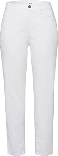 BRAX Damen Style Caro S verkürzte Ultralight Denim Jeans, White, 36W / 32L von BRAX