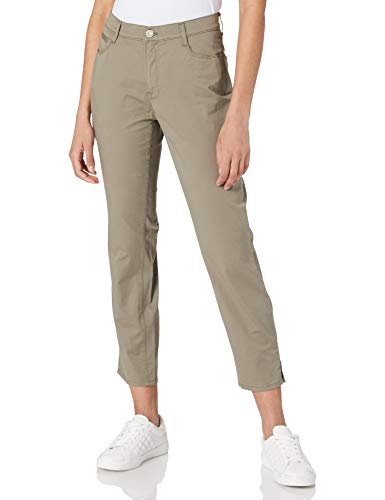 BRAX Damen Style Caro S Verkürzte Five-Pocket Ultralight-qualität I Hose, Khaki, 27W / 32L von BRAX