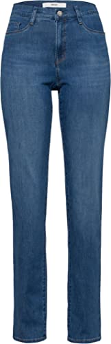 BRAX Damen Style Carola Blue Planet Nachhaltige Five-Pocket Jeans Used Regular Blue 32W / 34L von BRAX