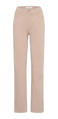 BRAX Damen Style Carola Five-Pocket-Hose in Wertigem Baumwollstretch Hose, Beige, 31W / 34L von BRAX