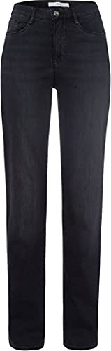 BRAX Damen Style Carola Blue Planet Nachhaltige Jeans, Used Black, 25W / 34L (Herstellergröße: 32L) von BRAX