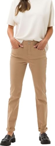 Brax Damen Style Carola Premium Denim,Camel,36W / 32L von BRAX