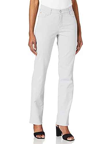 BRAX Damen Style Carola 5-pocket-broek van hoogwaardig katoen-satijn Hose, Grey Melange, 36W / 32L EU von BRAX