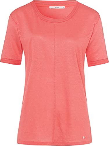 BRAX Damen Style Cathy T-Shirt, Coral, 46 von BRAX