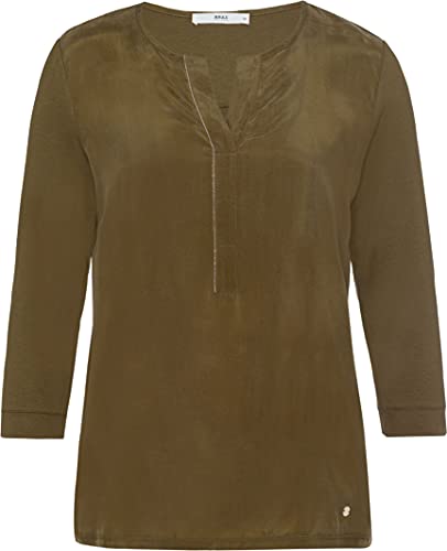 BRAX Damen Style Clarissa Pullover, Olive, 38 von BRAX