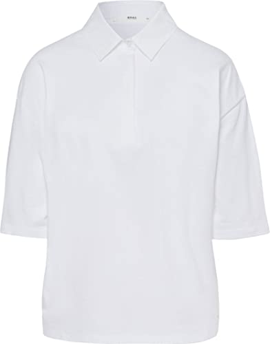 BRAX Damen Style Clea Polohemd, Weiß, 42 EU von BRAX