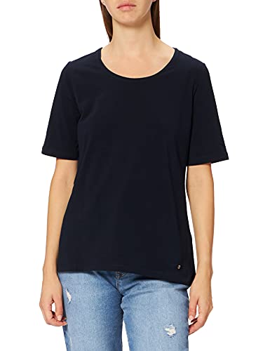 BRAX Damen Style Cora T-Shirt, Blau (Navy 22), 34 von BRAX