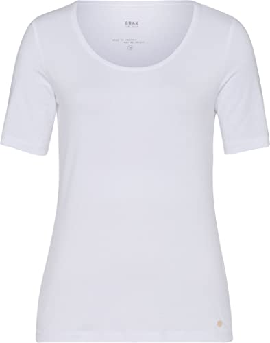 BRAX Damen Style Cora T-Shirt, Offwhite, 40 von BRAX