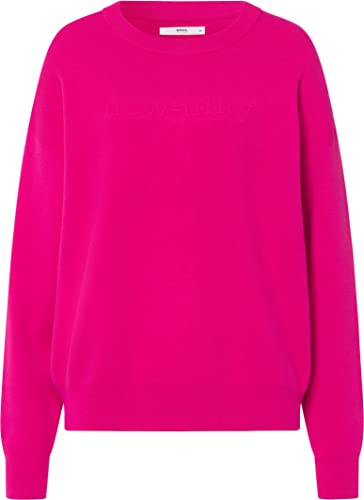 BRAX Damen Style Liz Sweat Knit Pullover Sweatshirt, Orchid, 46 von BRAX