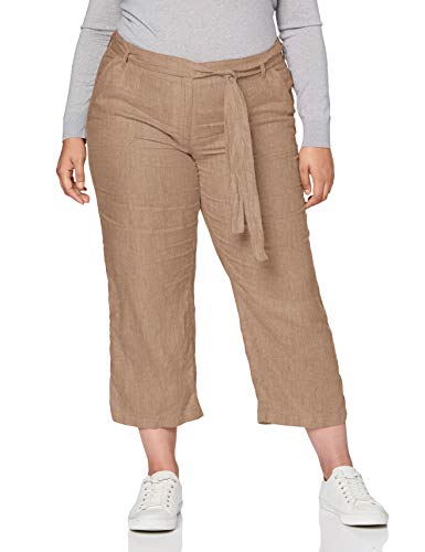 BRAX Damen Style Maine S aus Leinen Hose, Toffee, 48W / 30L von BRAX