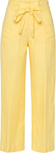 BRAX Damen Style Maine Pure Linen Hose, Banana, 29W / 30L EU von BRAX