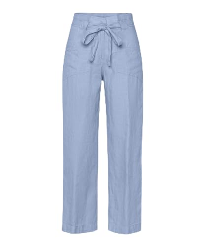 BRAX Damen Style Maine Pure Linen Hose, Soft Blue, 31W / 30L EU von BRAX