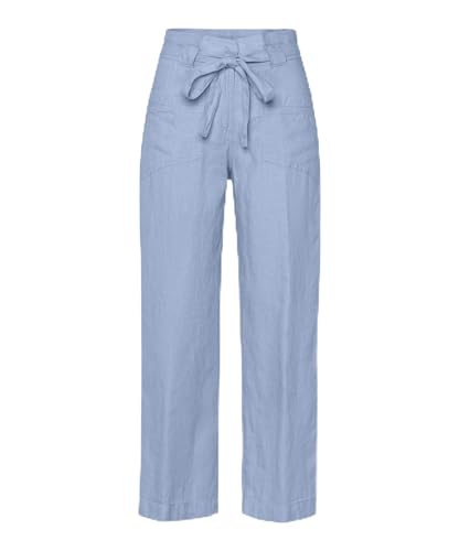 BRAX Damen Style Maine Pure Linen Hose, Soft Blue, 36W / 32L EU von BRAX FEEL GOOD