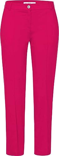 BRAX Damen Style Maron Tech Cotton Chino Hose, Lipstick Pink, 31W / 32L EU von BRAX