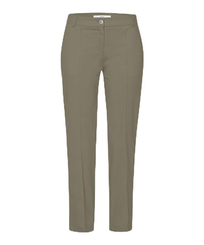 BRAX Damen Style Maron Tech Cotton Chino Hose, Soft Khaki, 34W / 32L EU von BRAX