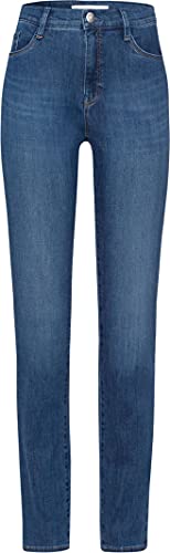 BRAX Damen Style Mary Blue Planet Slim Jeans, USED LIGHT BLUE, 31W / 34L (Herstellergröße: 40L) von BRAX