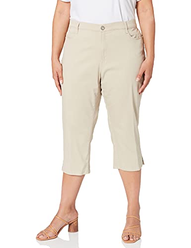 BRAX Damen Style Mary C Sommercapri Hose, WARM Sand, 29W / 30L von BRAX