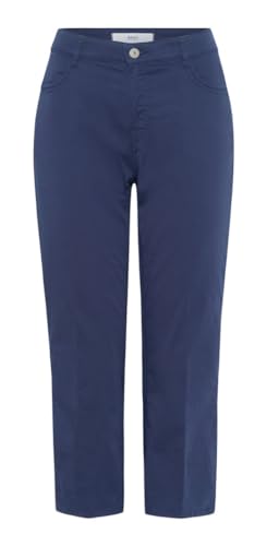 BRAX Damen Style Mary C Ultralight Cotton Capri Hose, Navy,38W / 34L von BRAX