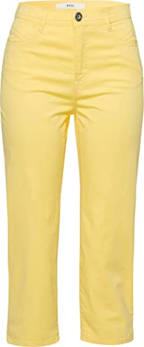 BRAX Damen Style Mary C Ultralight Cotton Hose, Banana, 36W / 30L EU von BRAX