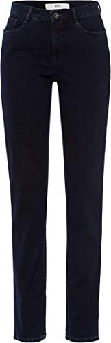 BRAX Damen Style Mary Five-Pocket Slim Jeans, CLEAN Dark Blue 1, 34W / 32L von BRAX