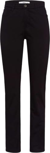 BRAX Damen Style Mary Five-pocket-hose in Wertigem Baumwollstretch Hose , Schwarz (Perma Black 01), 34 Kurz von BRAX