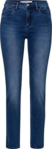 BRAX Damen Style Mary Five-Pocket-Hose in Winterlicher Qualität Jeans, Used Regular Blue, 36W / 32L EU von BRAX