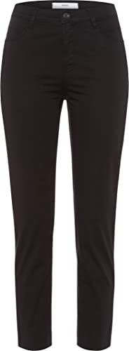 BRAX Damen Style Mary S Ultralight Organic Cotton Verkürzt Jeans, Schwarz, 34W / 32L von BRAX