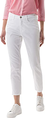 BRAX Damen Style Mary S Ultralight Organic Cotton Verkürzt Jeans, Weiß, 26W / 32L von BRAX