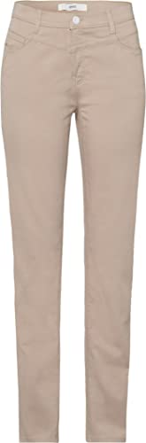 BRAX Damen Style Mary Superior Cotton Hose, Sand, 27W / 30L EU von BRAX