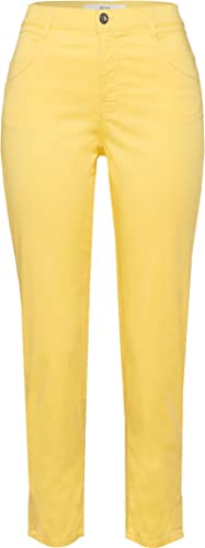 BRAX Damen Style Mary Ultralight Cotton 5-pocket Hose, Banana, 34W / 32L EU von BRAX