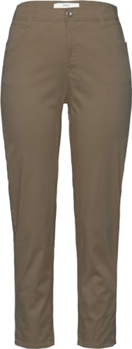 BRAX Damen Style Mary Ultralight Cotton 5-pocket Hose, Soft Khaki, 29W / 32L EU von BRAX