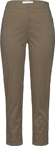 BRAX Damen Style Mary Ultralight Cotton 5-pocket Hose, Soft Khaki, 36W / 30L EU von BRAX FEEL GOOD