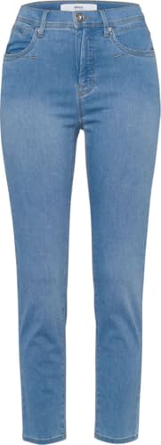 BRAX Damen Style Mary Ultralight Denim Verkürzte Five-pocket-jeans Jeans, Used Light Blue, 29W / 32L EU von BRAX