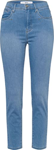 BRAX Damen Style Mary Ultralight Denim Verkürzte Five-pocket-jeans Jeans, Used Light Blue, 32W / 30L EU von BRAX