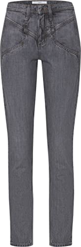 BRAX Damen Style Merrit Authentic Denim Blue Planet Jeans, Used Light Grey, 31W / 32L EU von BRAX